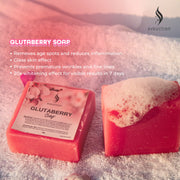 Syduction Glutaberry Soap with 20x Whitening for Glass Skin Effect 70G